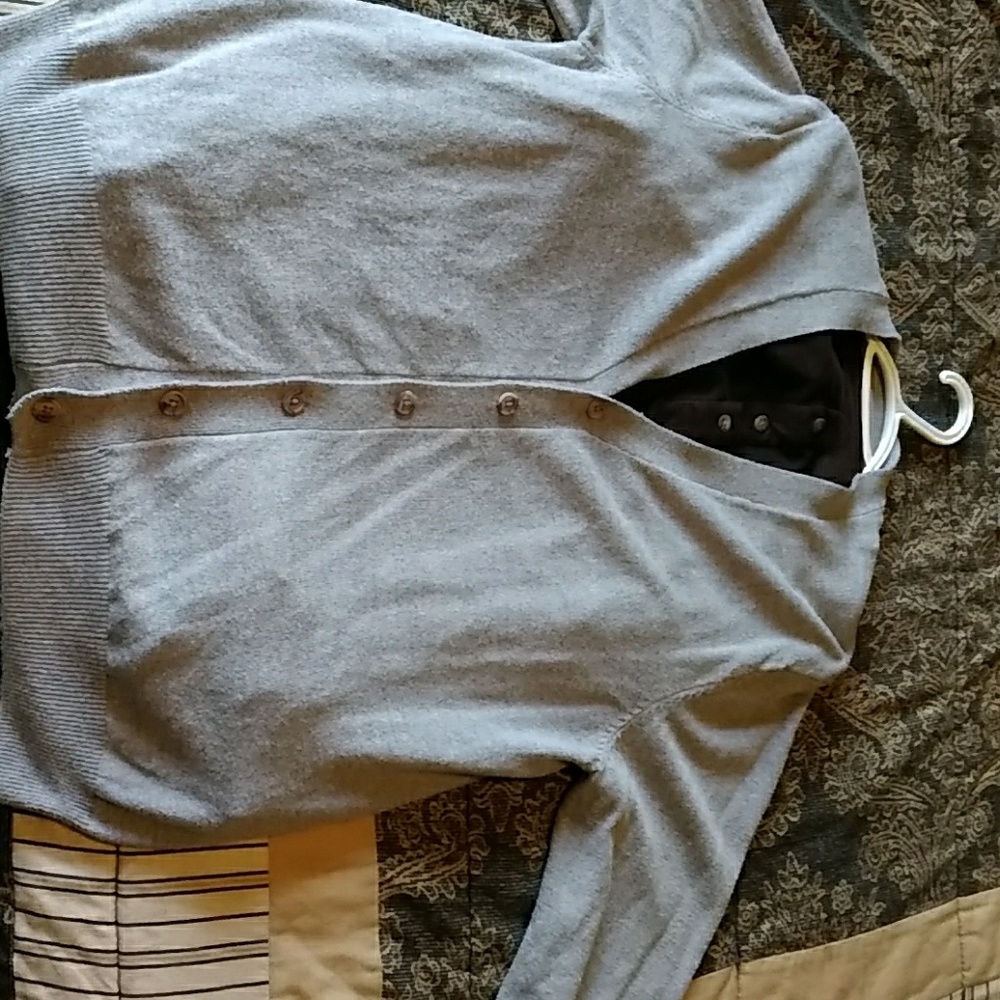 Two piece sweater.